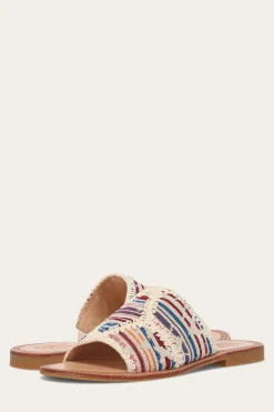 Frye Ava Crochet Slide