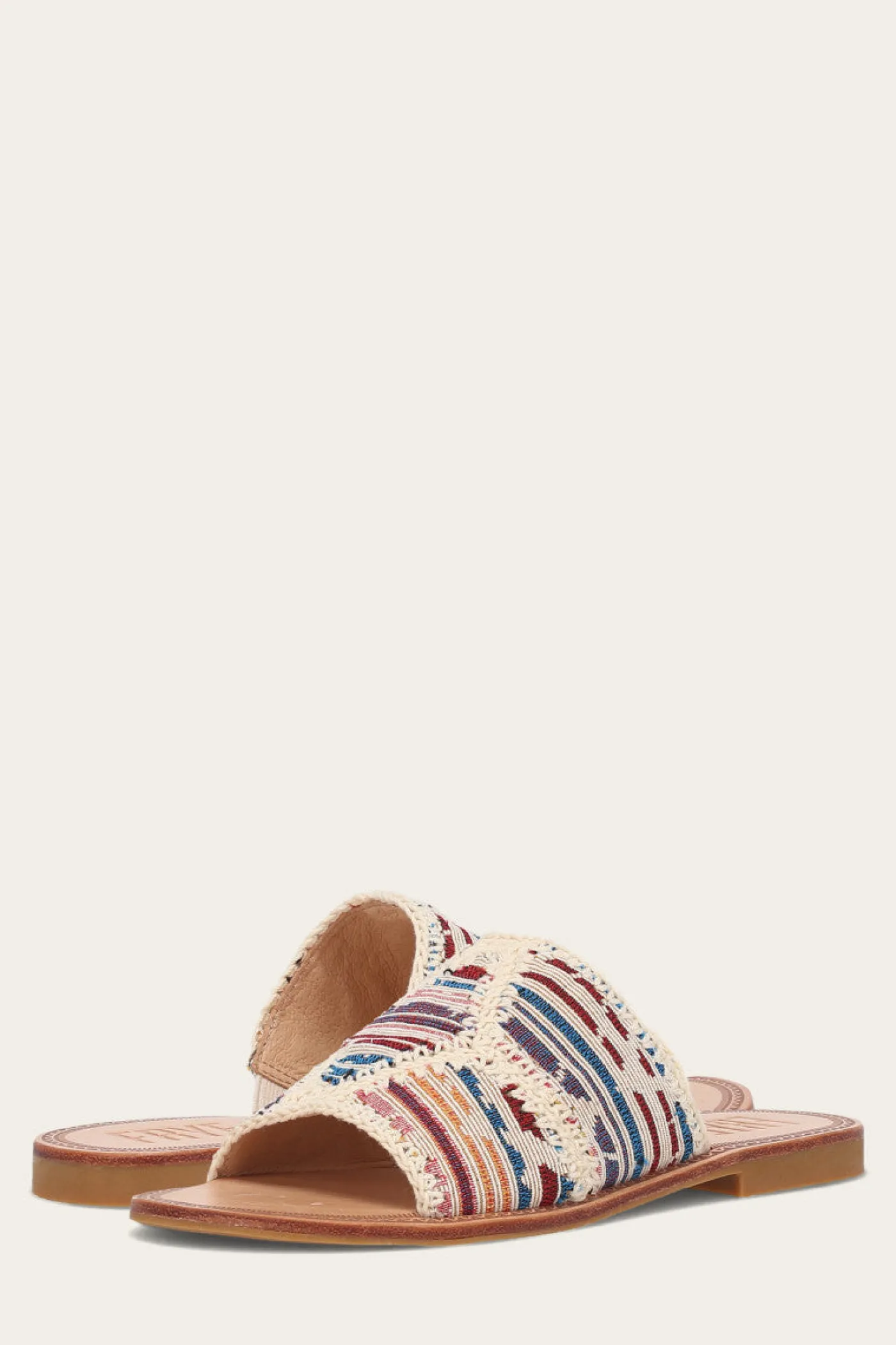 Frye Ava Crochet Slide