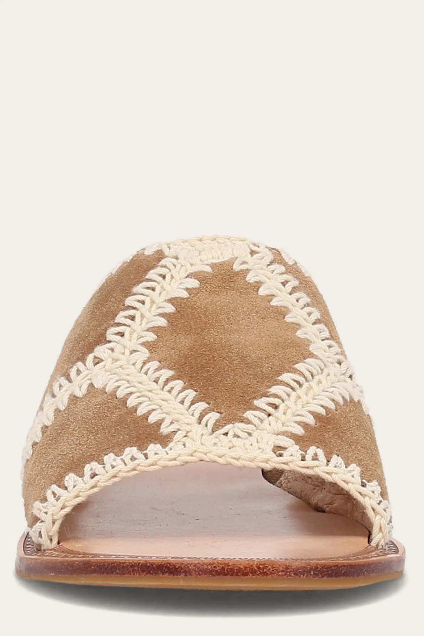 Frye Ava Crochet Slide