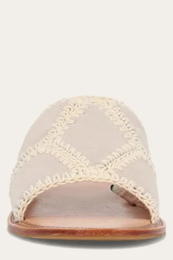 Frye Ava Crochet Slide