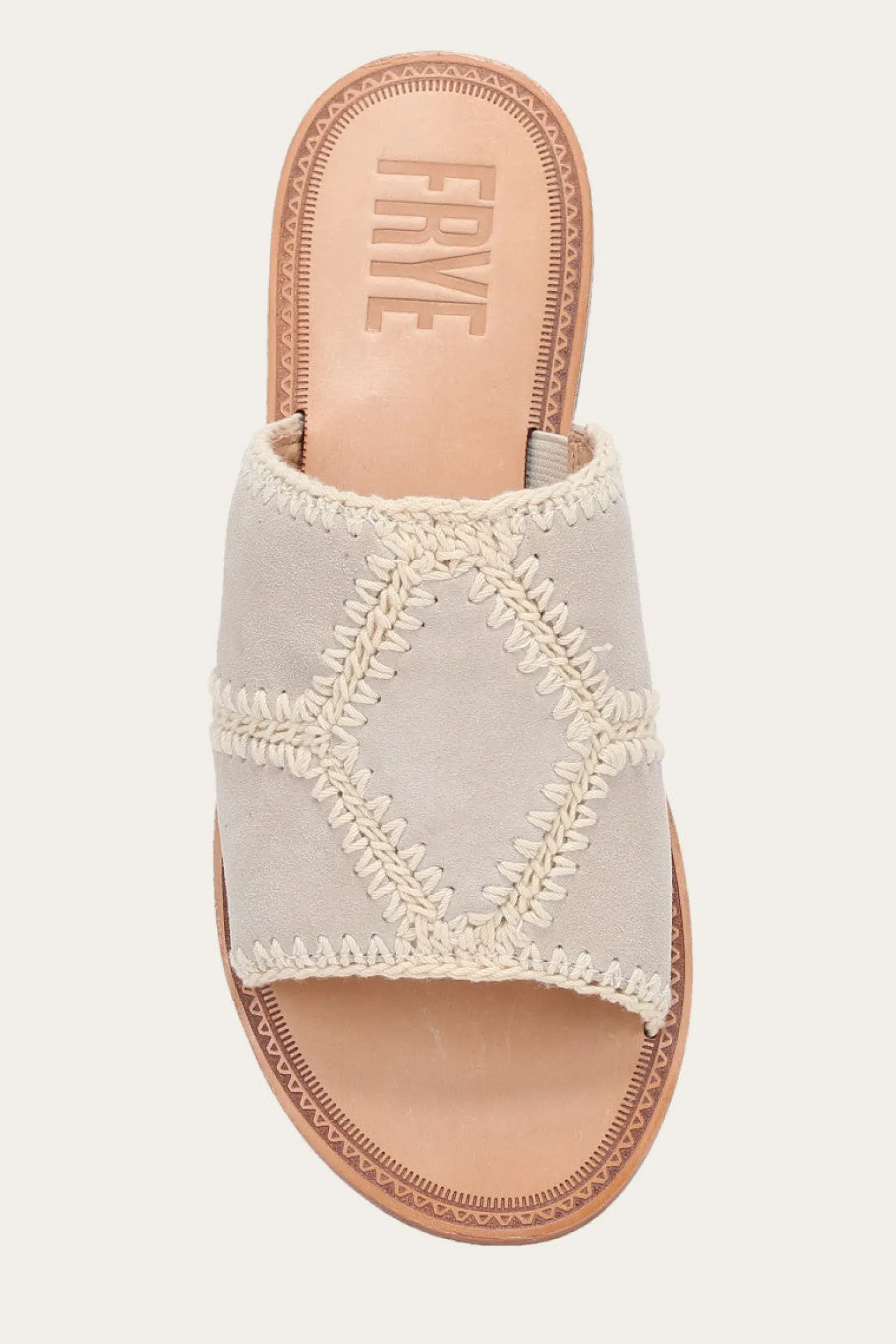 Frye Ava Crochet Slide