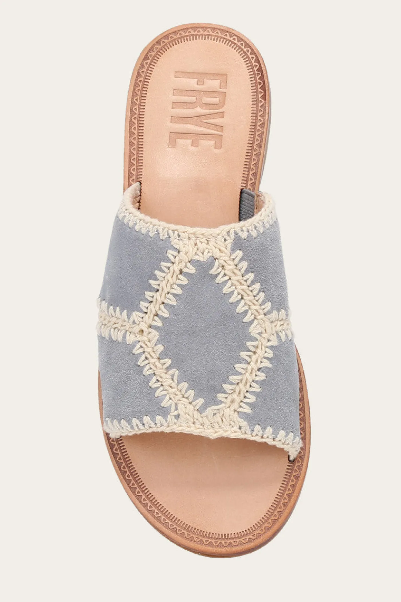 Frye Ava Crochet Slide