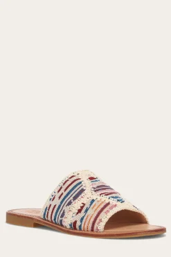 Frye Ava Crochet Slide