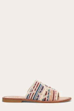 Frye Ava Crochet Slide