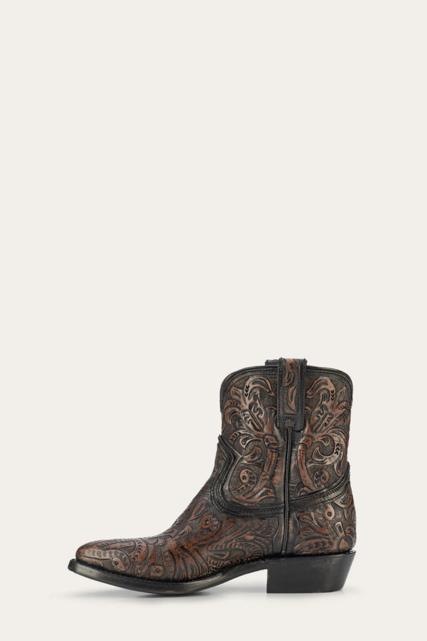 Best Frye Billy Short Tooled Black