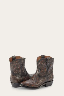 Best Frye Billy Short Tooled Black