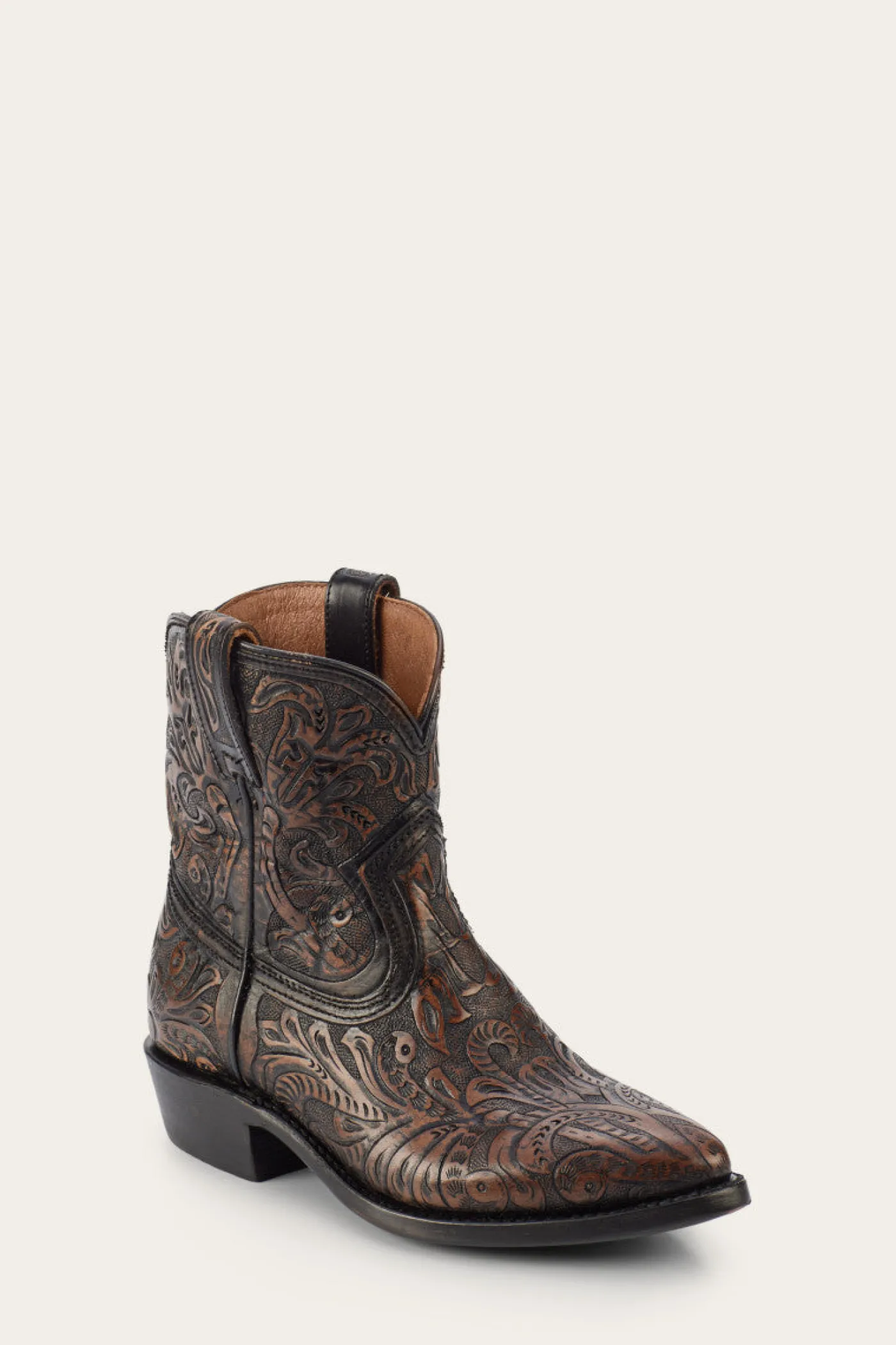 Best Frye Billy Short Tooled Black