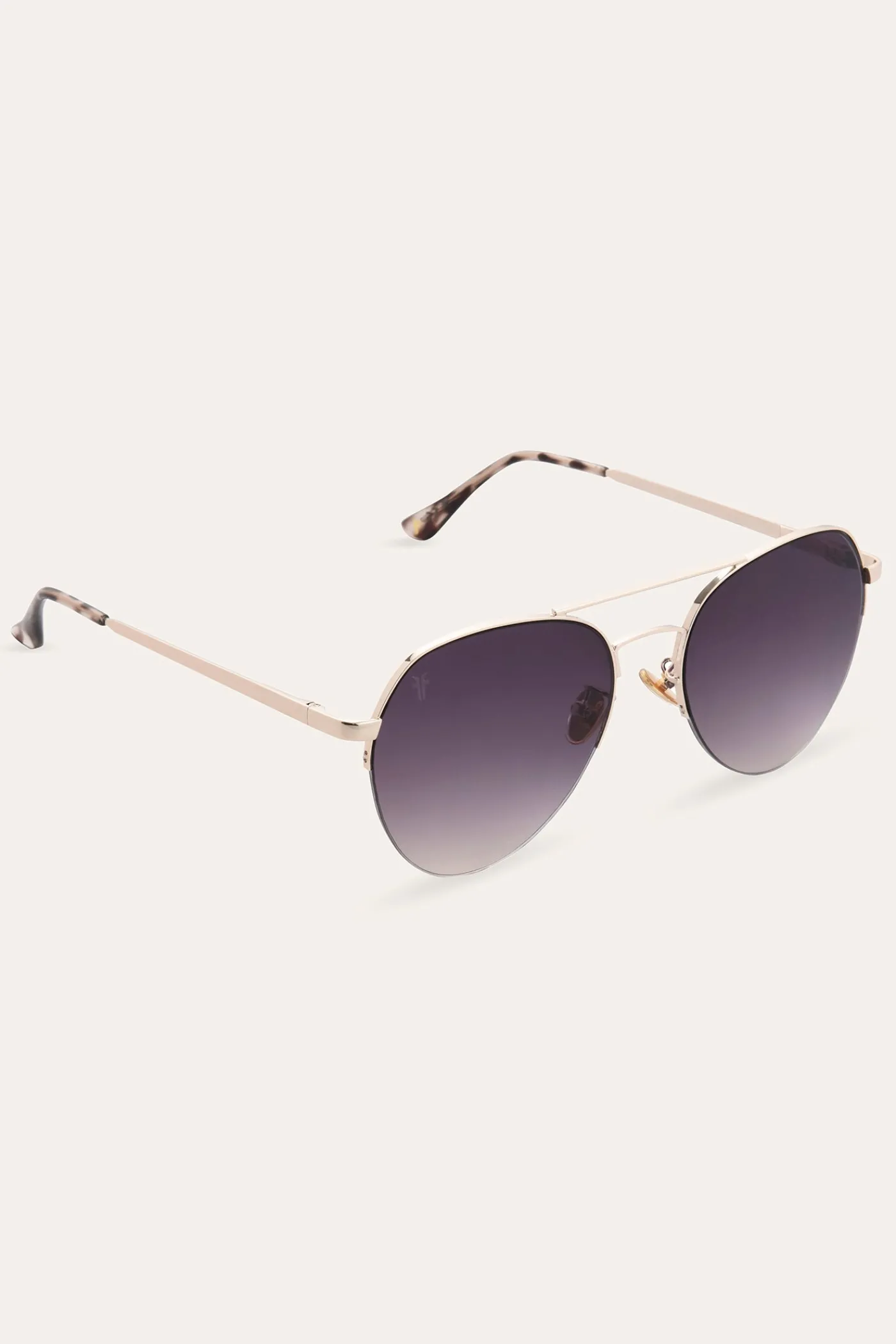 Clearance Frye Blake Sunglasses Gold