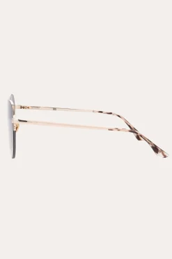Clearance Frye Blake Sunglasses Gold