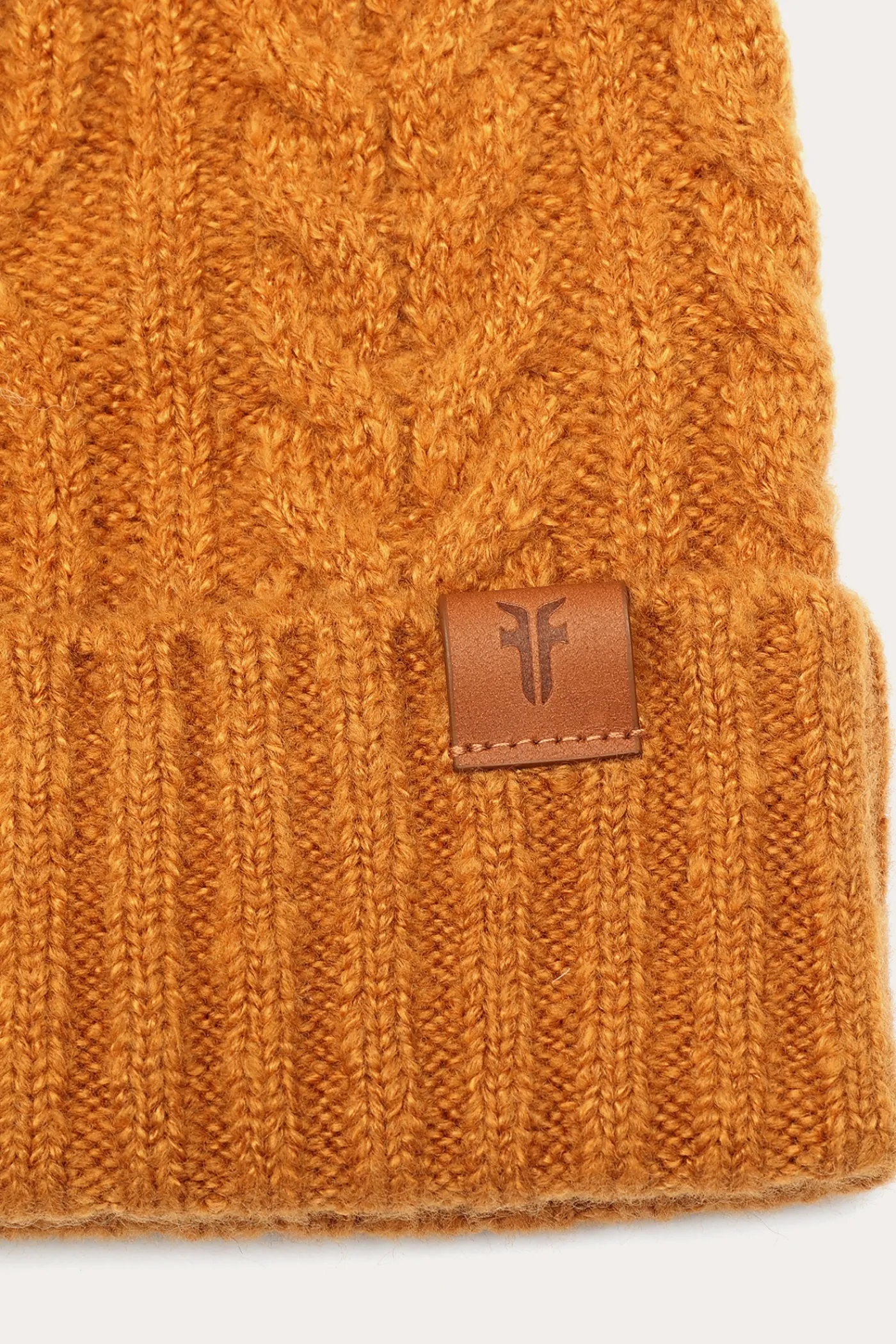 Outlet Frye Cable Beanie With Self Pom