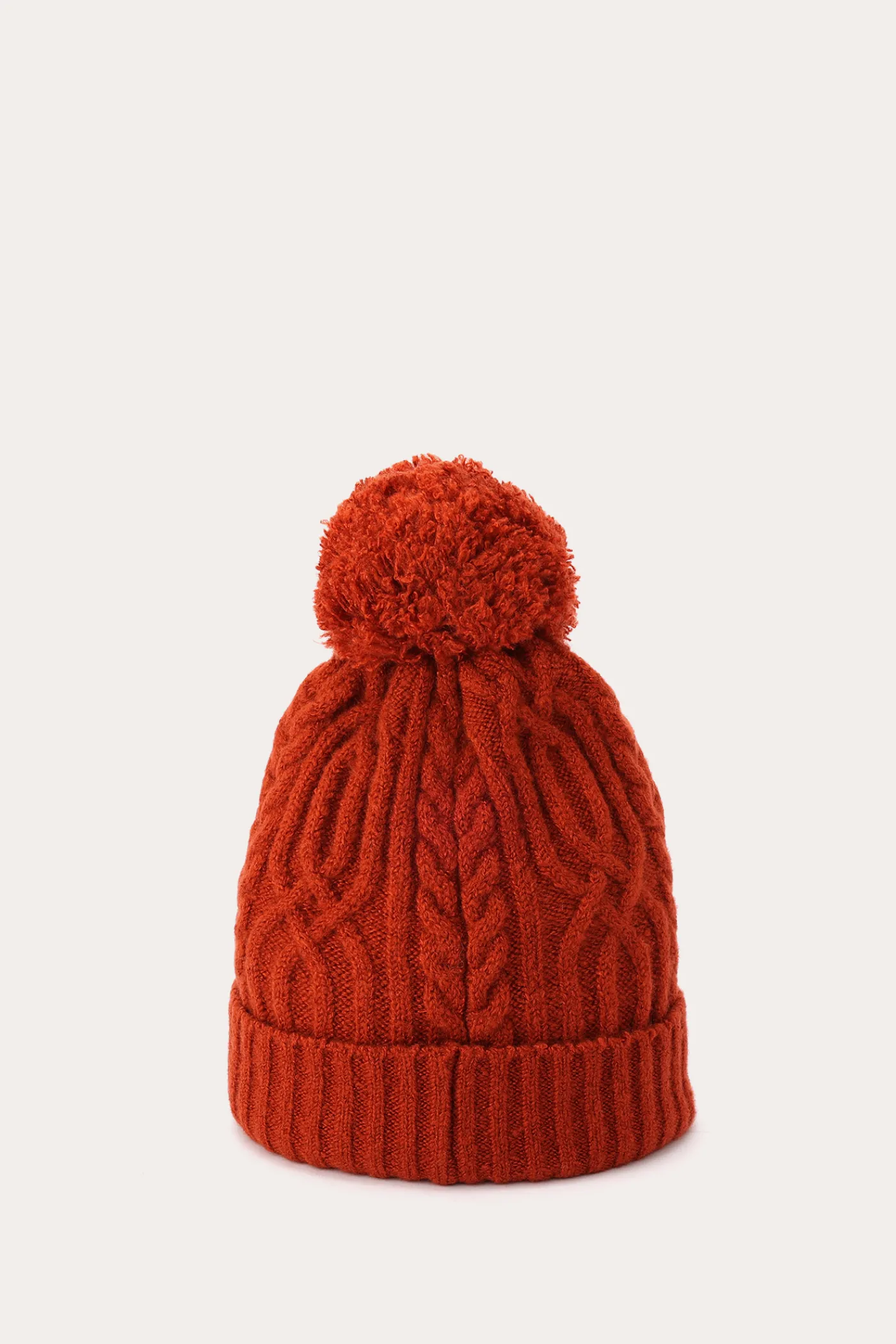 Outlet Frye Cable Beanie With Self Pom