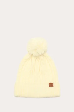 Outlet Frye Cable Beanie With Self Pom