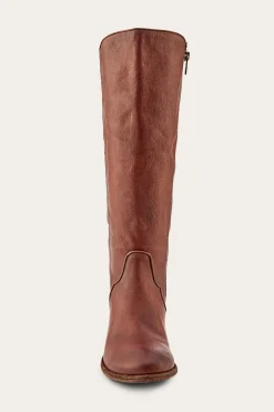 Frye Carson Piping Tall Wide Calf