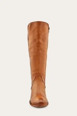 Frye Carson Piping Tall Wide Calf