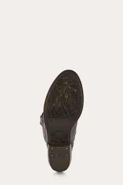 New Frye Carson Pull On Wide Calf Black