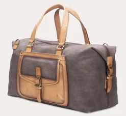 New Frye Denver Canvas Weekender