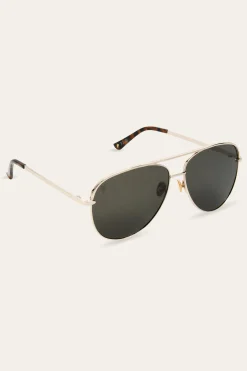 Best Frye Evelyn Sunglasses Gold