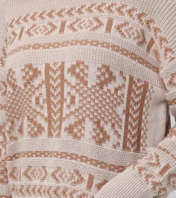 Online Frye Fairisle Crewneck Pullover Oatmeal Heather