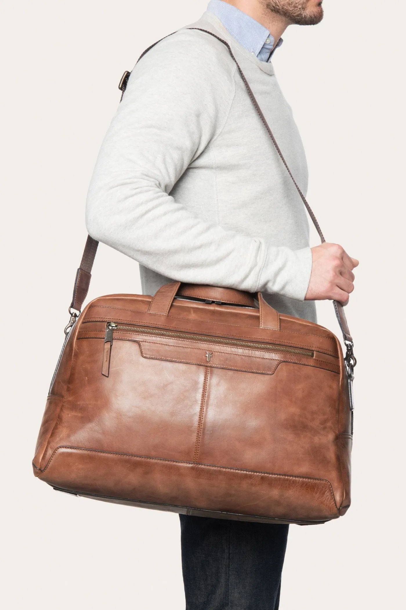 Frye Holden Duffel Whiskey