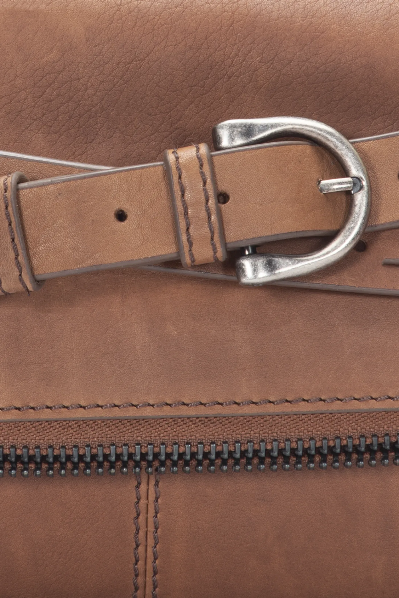 Clearance Frye Jean Crossbody Clutch Cognac