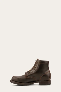 Discount Frye John Addison Lace Up Brown
