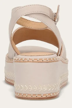 Sale Frye Joy Ankle Strap Platform Sandal