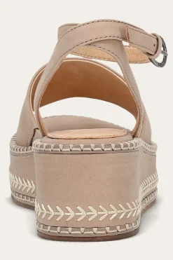 Sale Frye Joy Ankle Strap Platform Sandal