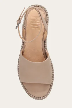 Sale Frye Joy Ankle Strap Platform Sandal