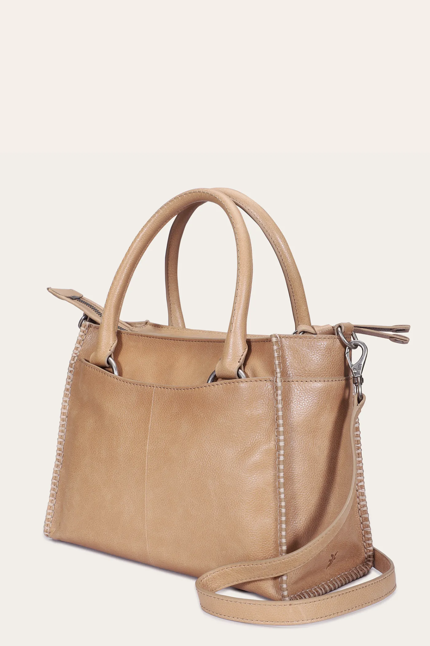 Clearance Frye Joy Satchel BEIGE