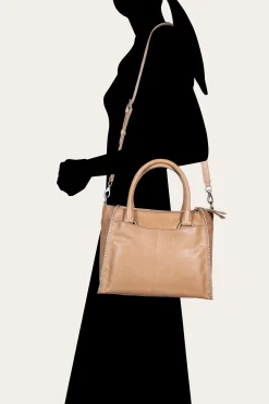 Clearance Frye Joy Satchel BEIGE