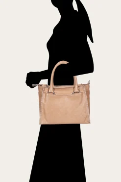 Clearance Frye Joy Satchel BEIGE