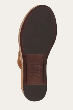 Clearance Frye Joy Woodstock 2 Band Platform Slide