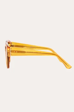 Online Frye Kelly Sunglasses Mustard