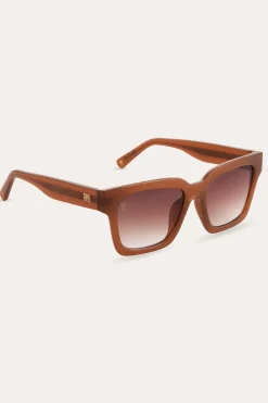 Sale Frye Lisa Sunglasses Tan
