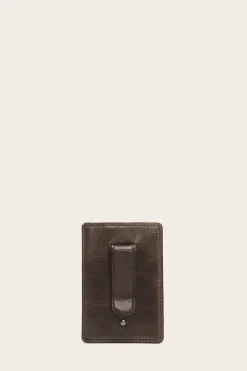 New Frye Logan Money Clip Card Case