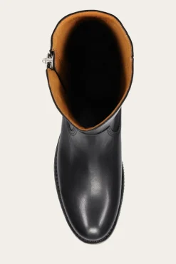 Sale Frye Madison Heavy Zip Tall Black