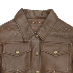 Best Frye Trucker Jacket Medium Brown