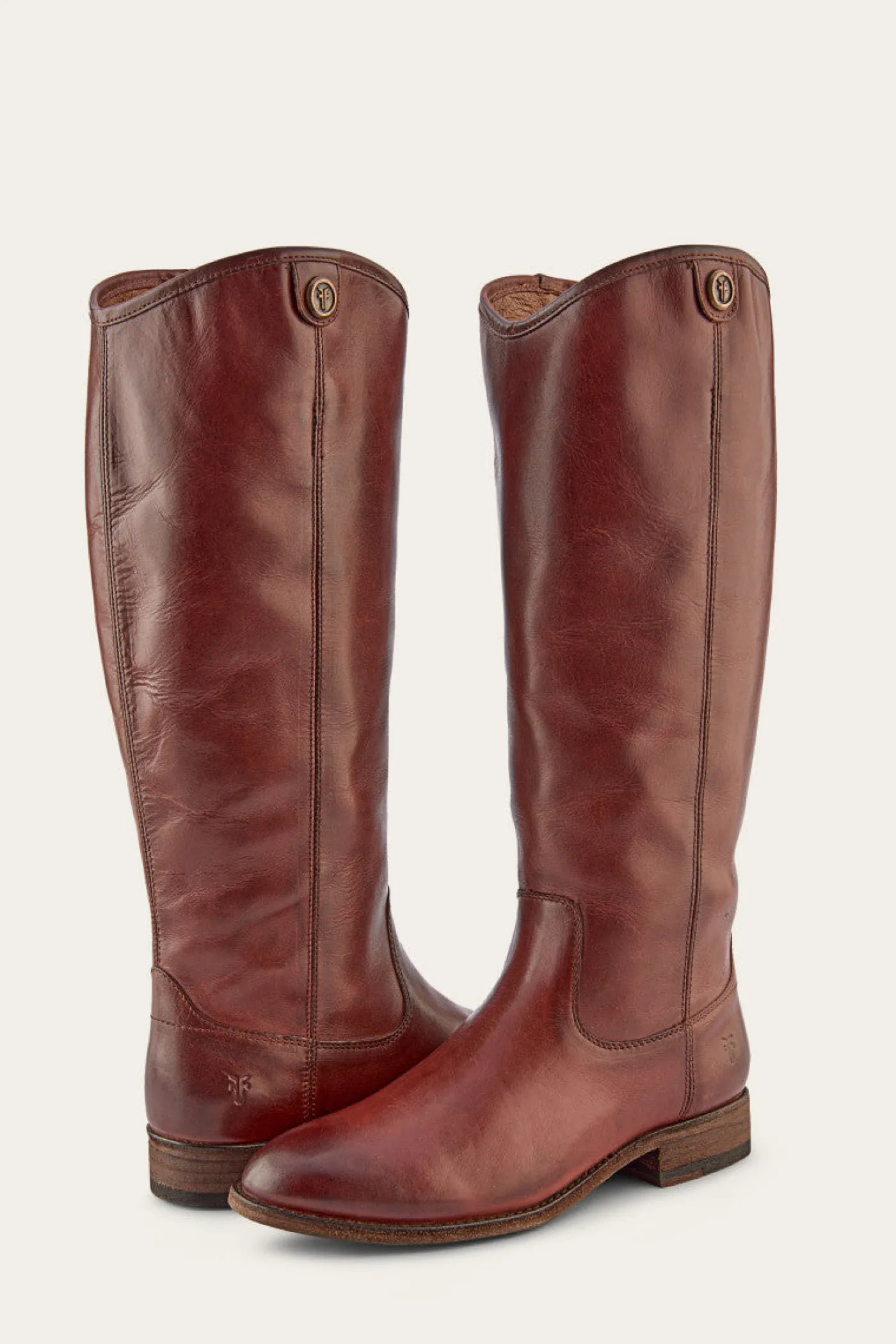 New Frye Melissa Button 2 Wide Calf