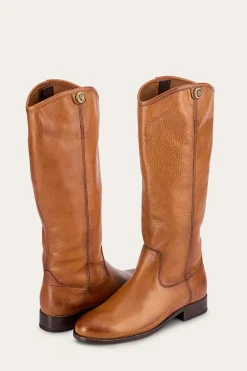New Frye Melissa Button 2 Wide Calf