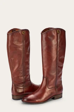 New Frye Melissa Button 2 Wide Calf