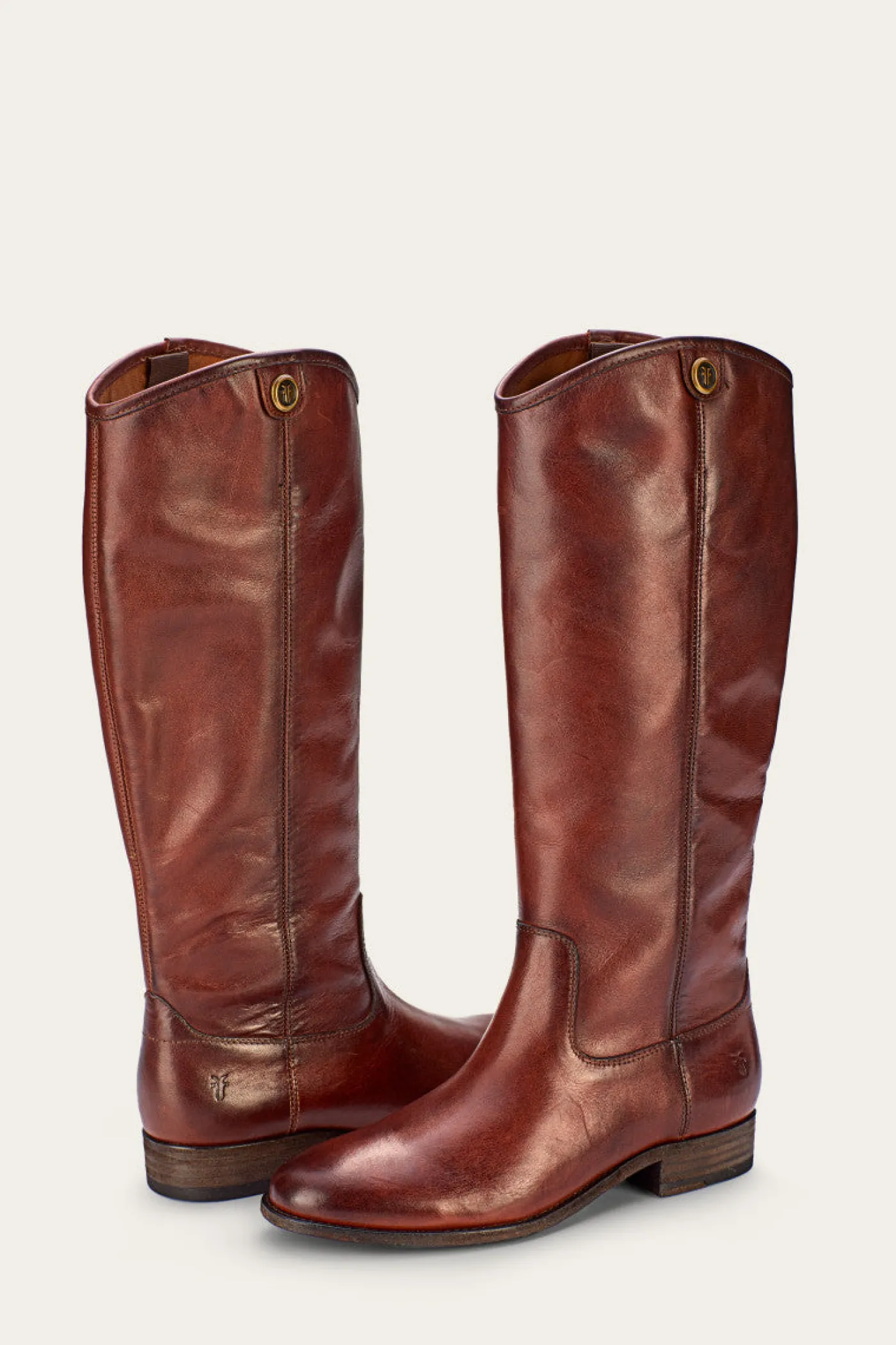 New Frye Melissa Button 2 Wide Calf