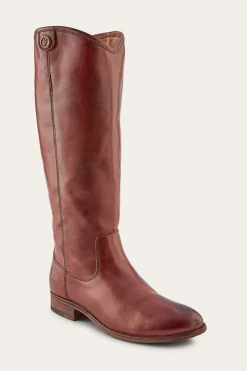New Frye Melissa Button 2 Wide Calf