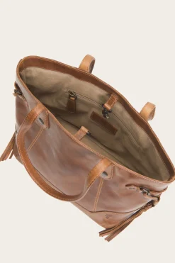 Frye Melissa Carryall Cognac
