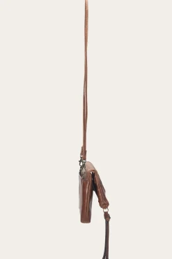 Frye Melissa Crossbody Clutch Cognac