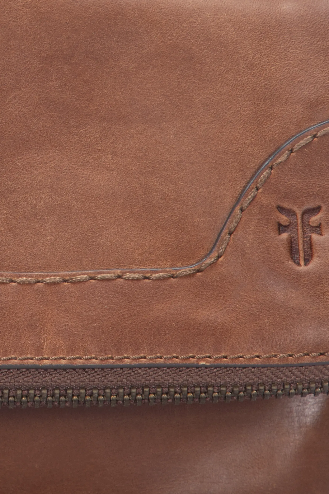 Frye Melissa Crossbody Clutch Cognac