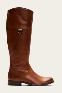 Online Frye Melissa D Ring Tall Wide Calf