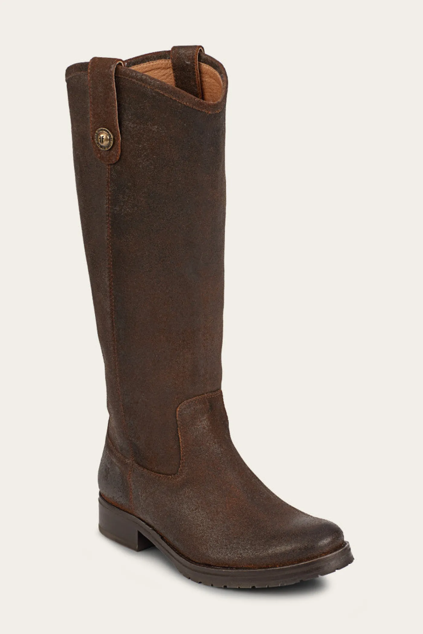 Clearance Frye Melissa Double Sole Button Lug Tall
