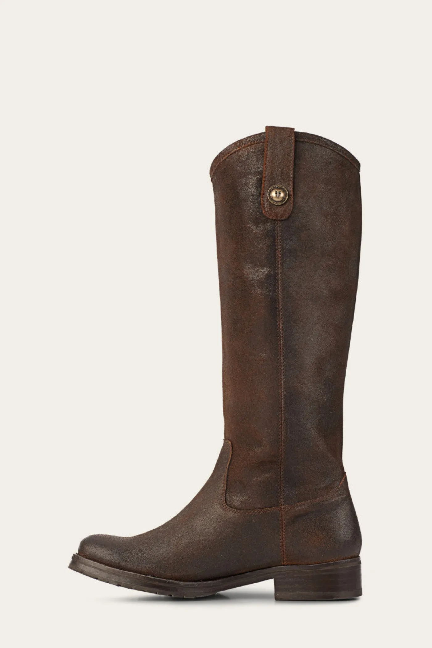 Clearance Frye Melissa Double Sole Button Lug Tall