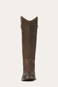 Clearance Frye Melissa Double Sole Button Lug Tall