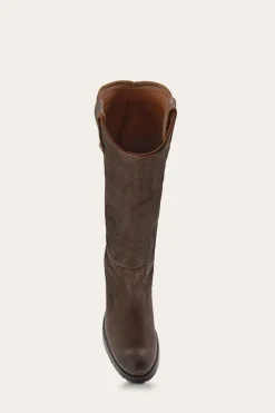 Clearance Frye Melissa Double Sole Button Lug Tall